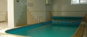 Malý bazén v kúpeľni s Aquacentrom Bojnice.
