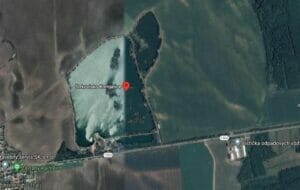 Satelitná snímka ukazuje polohu Prírodného kúpaliska Štrkovisko.