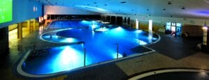 Aquapark Delňa Prešov ponúka návštevníkom veľký krytý bazén.